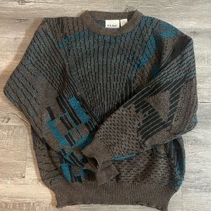 vintage Grandpa sweater size L